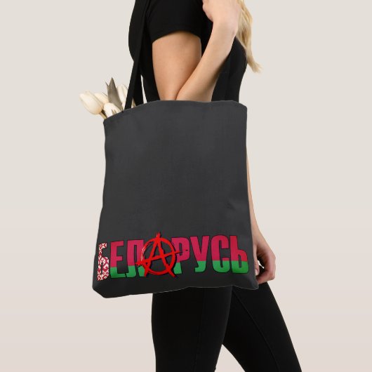 Anarchie in... Belarus Tote Bag (Dichtbij)