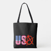 Anarchie in de... Verenigde Staten Tote Bag (Achterkant)
