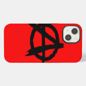 Anarchie iPhone Hoesje (Achterkant horizontaal)