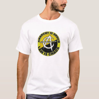 Anarchie is orde, wet is chaos t-shirt
