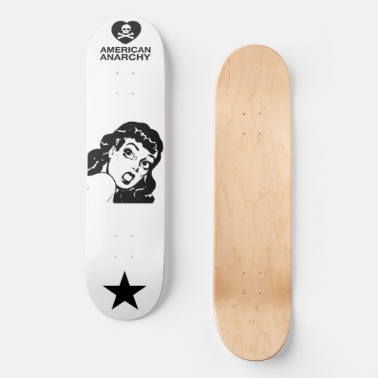 Anarchie Kunst - Skateboard (Voorkant)