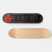 Anarchie Label Skateboard (Horizontaal)