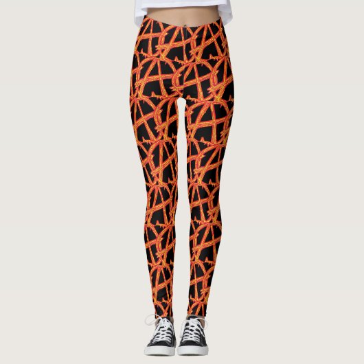 Anarchie Leggings (Voorkant)