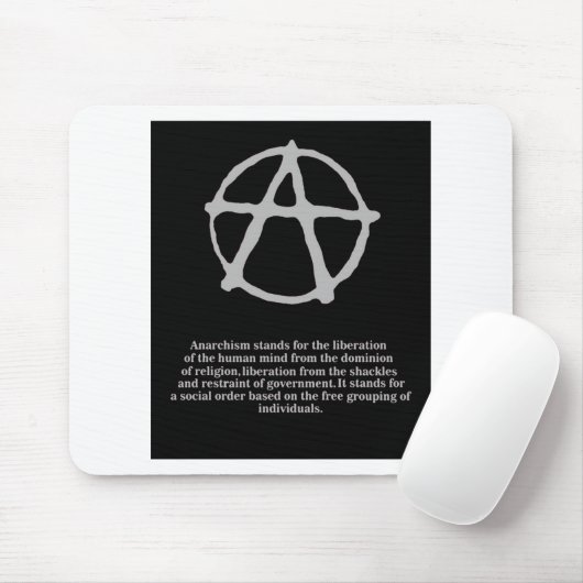 anarchie. muismat (Met muis)