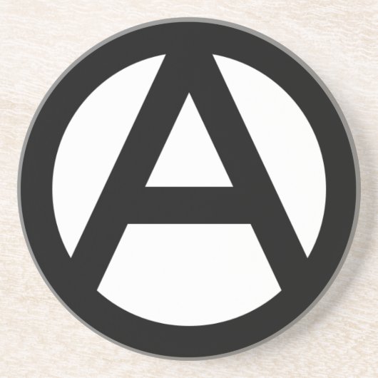 Anarchie onderzetter (Voorkant)