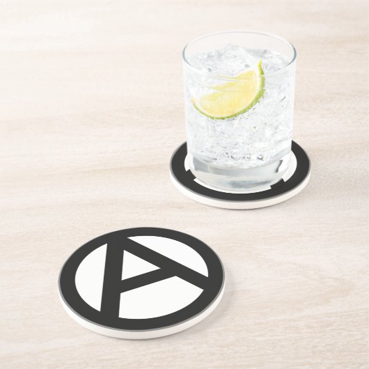 Anarchie onderzetter (Zijkant)