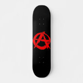 Anarchie Persoonlijk Skateboard (Voorkant)