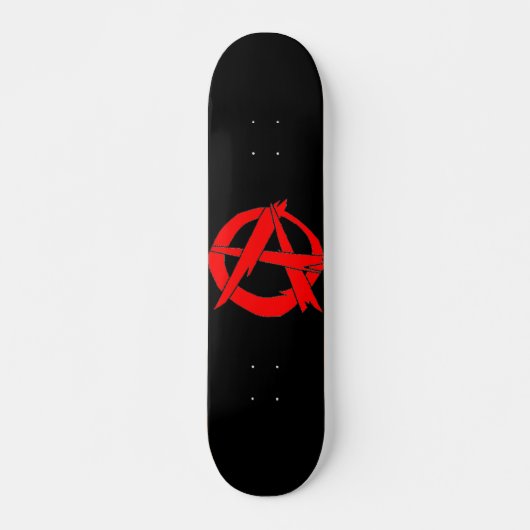 Anarchie Persoonlijk Skateboard (Voorkant)