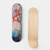anarchie persoonlijk skateboard (Voorkant)