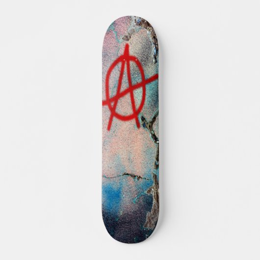 anarchie persoonlijk skateboard (Voorkant)
