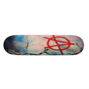 anarchie persoonlijk skateboard