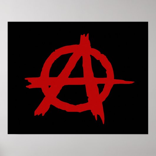 Anarchie Poster (Voorkant)