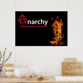 Anarchie Poster (Keuken)