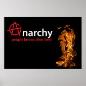 Anarchie Poster (Voorkant)