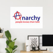 Anarchie Poster (Thuiskantoor)