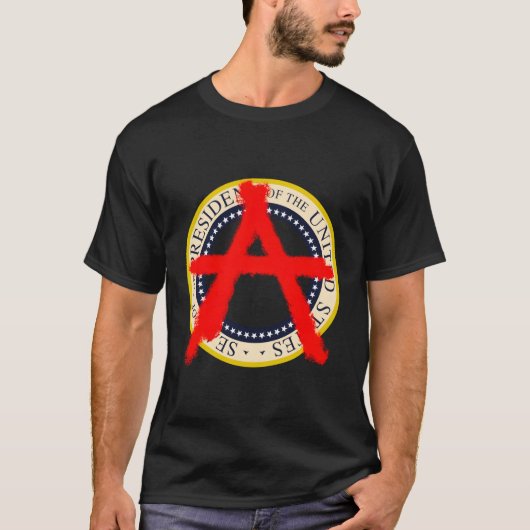 Anarchie President T-shirt (Voorkant)