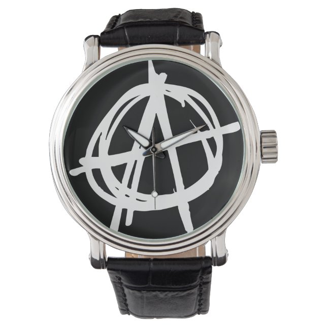 Anarchie Punk horloge (Voorkant)