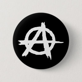 Anarchie Ronde Button 5,7 Cm