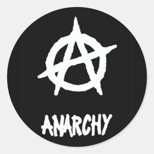 Anarchie Sticker 2 (Voorkant)