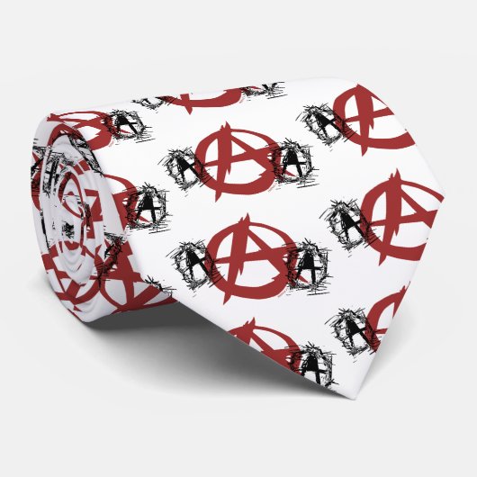 Anarchie Stropdas (Opgerold)