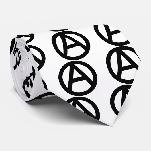 Anarchie Stropdas (Opgerold)