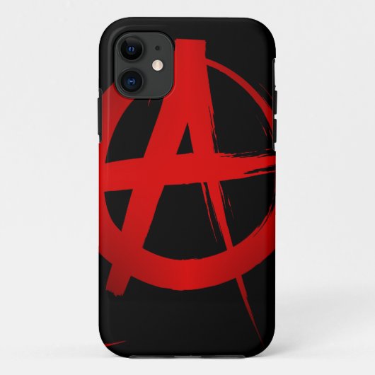 Anarchie symbool Case-Mate iPhone case (Achterkant)
