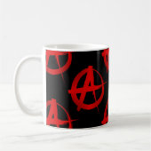 Anarchie symbool koffiemok (Links)