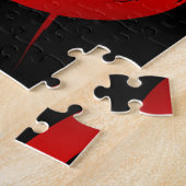 Anarchie symbool legpuzzel (Zijkant)