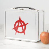 Anarchie symbool rode punk muziekcultuur teken cha (In situ)