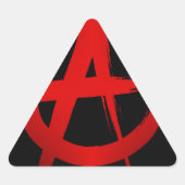 Anarchie symbool sticker (Voorkant)