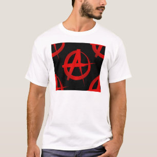 Anarchie symbool t-shirt