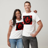 Anarchie symbool t-shirt (Unisex)