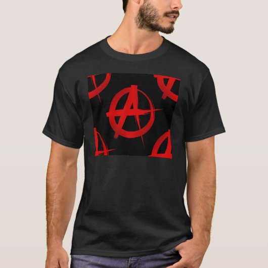 Anarchie symbool t-shirt (Voorkant)