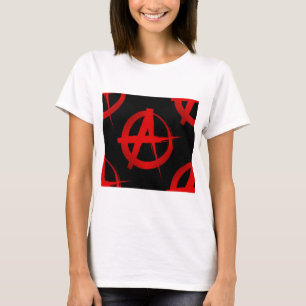 Anarchie symbool t-shirt