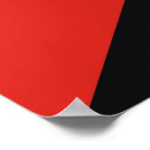 anarchie vlag symbool punk communisme socialisme r poster (Hoek)