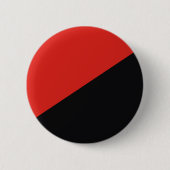 anarchie vlag symbool punk communisme socialisme r ronde button 5,7 cm (Voorkant)