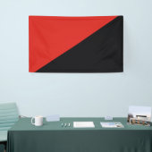 anarchie vlag symbool punk communisme socialisme r spandoek (Beurs)