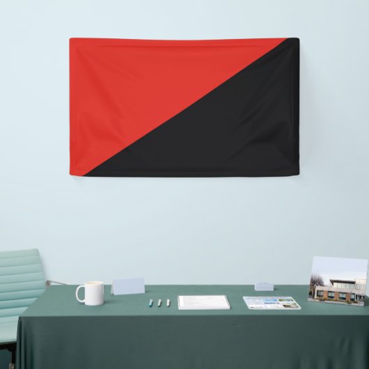 anarchie vlag symbool punk communisme socialisme r spandoek (Beurs)