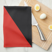 anarchie vlag symbool punk communisme socialisme r theedoek (Quarter Fold)