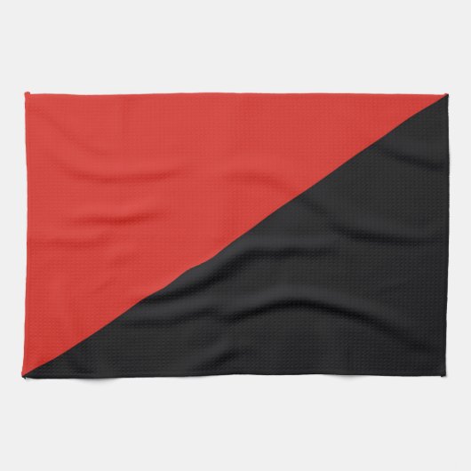 anarchie vlag symbool punk communisme socialisme r theedoek (Horizontaal)