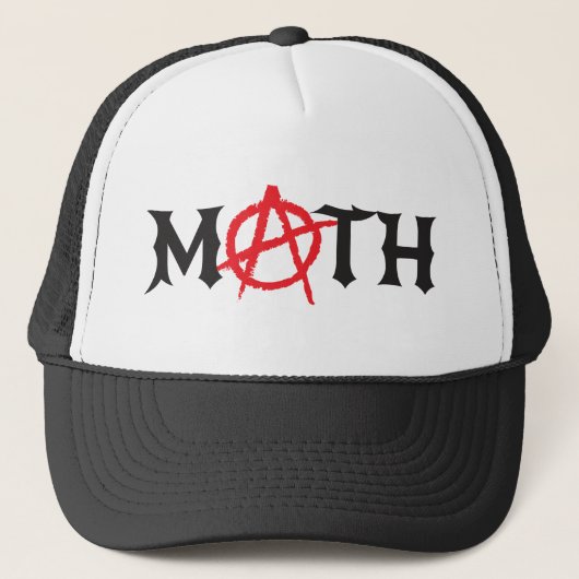 Anarchie Wiskunde Trucker Pet (Voorkant)