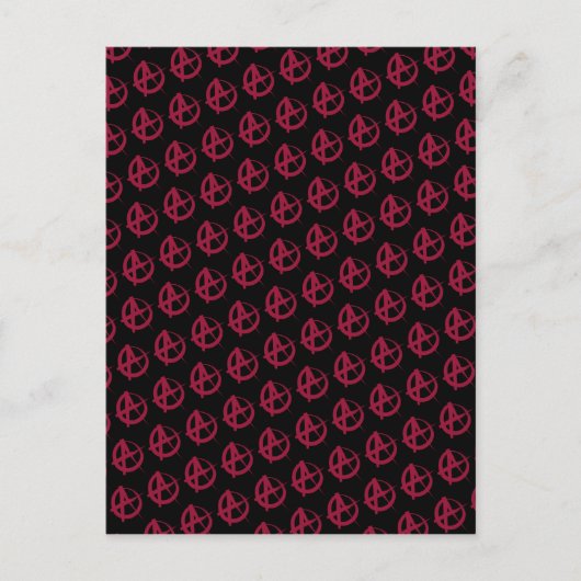 anarchiepatroon briefkaart (Voorkant)