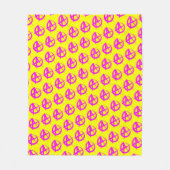 anarchiepatroon fleece deken (Voorkant)