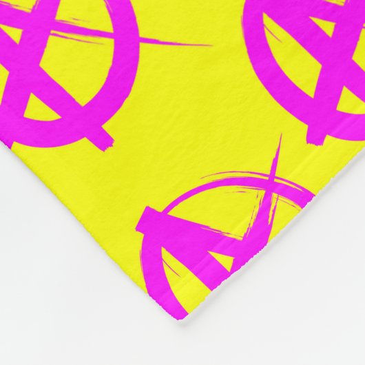 anarchiepatroon fleece deken (Hoek)