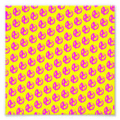 anarchiepatroon foto afdruk (Voorkant)