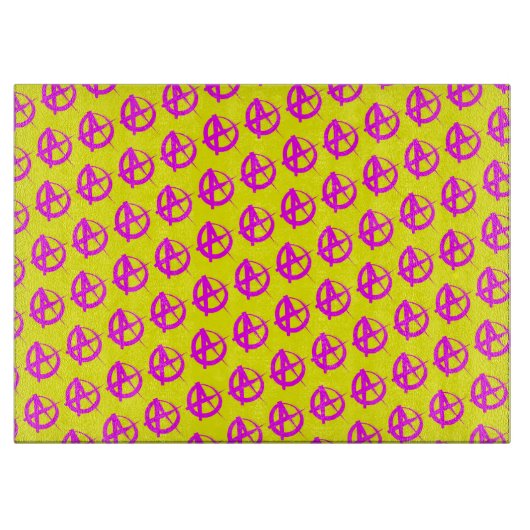 anarchiepatroon snijplank (Voorkant)