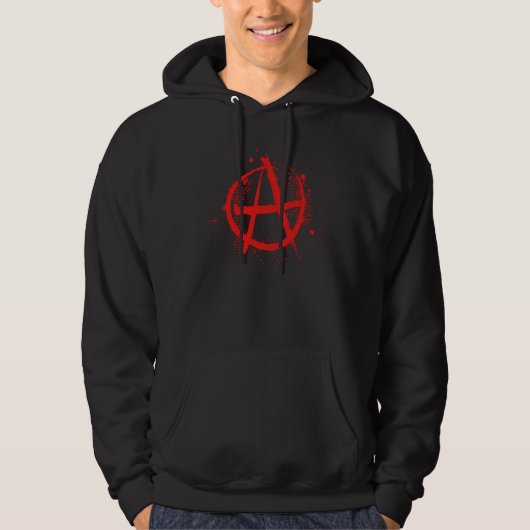 anarchiesymbool 2 hoodie (Voorkant)