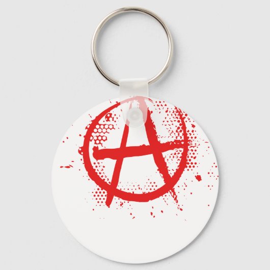 anarchiesymbool 2 sleutelhanger (Voorkant)