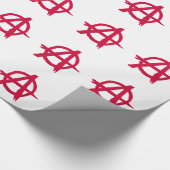 Anarchiesymbool Cadeaupapier (Hoek)