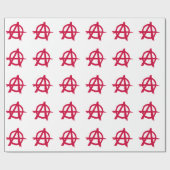 Anarchiesymbool Cadeaupapier (Vlak)